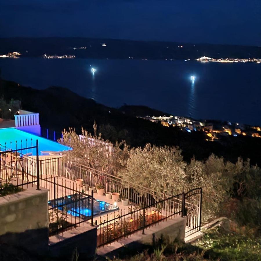 Sea View Luxury Apart Hotel Villa Conte With Swiming Pool And Romantic Spa Podstrana Eksteriør bilde